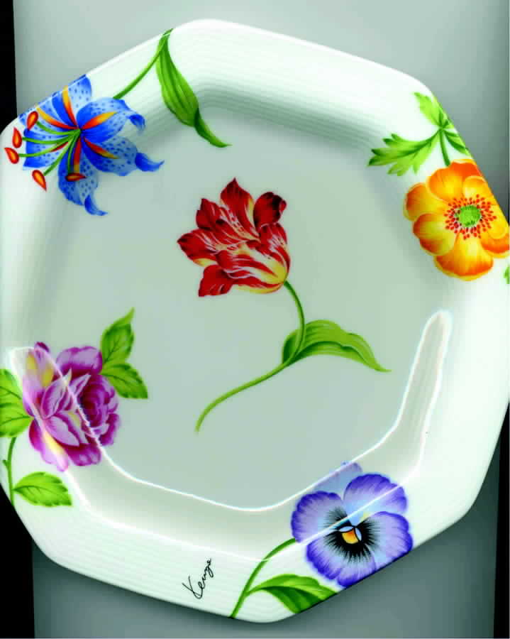Kenzo Dinner Plate by Aito Japan-1