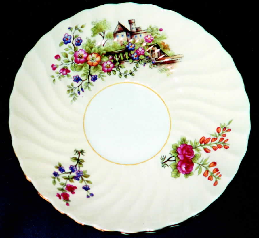 C1124 Saucer by John  Aynsley & Sons-1