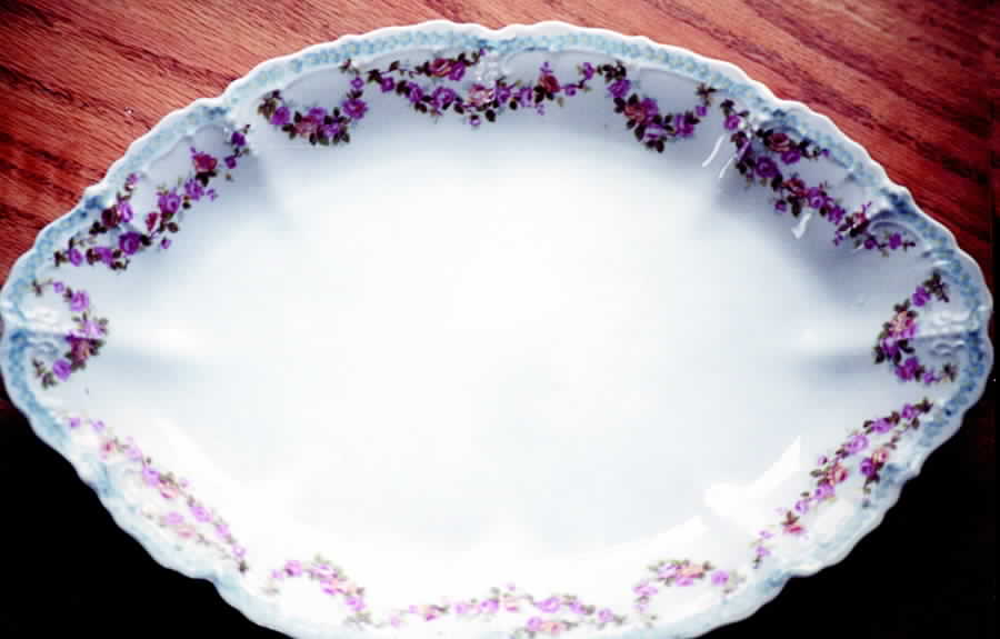 AUS246 11" Oval Serving Platter by Austria-1