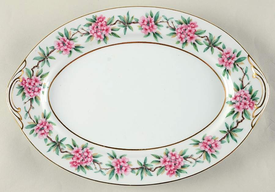 Malibu 12" Oval Serving Platter by Aichi-1