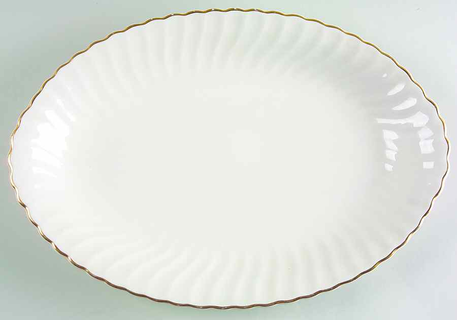 ABE29 14" Oval Serving Platter by Aberdeen-1