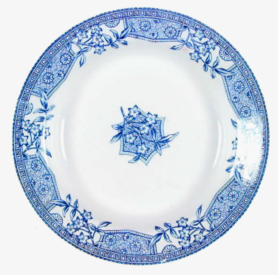 Jessamine Rim Soup Bowl by Henry Alcock-1