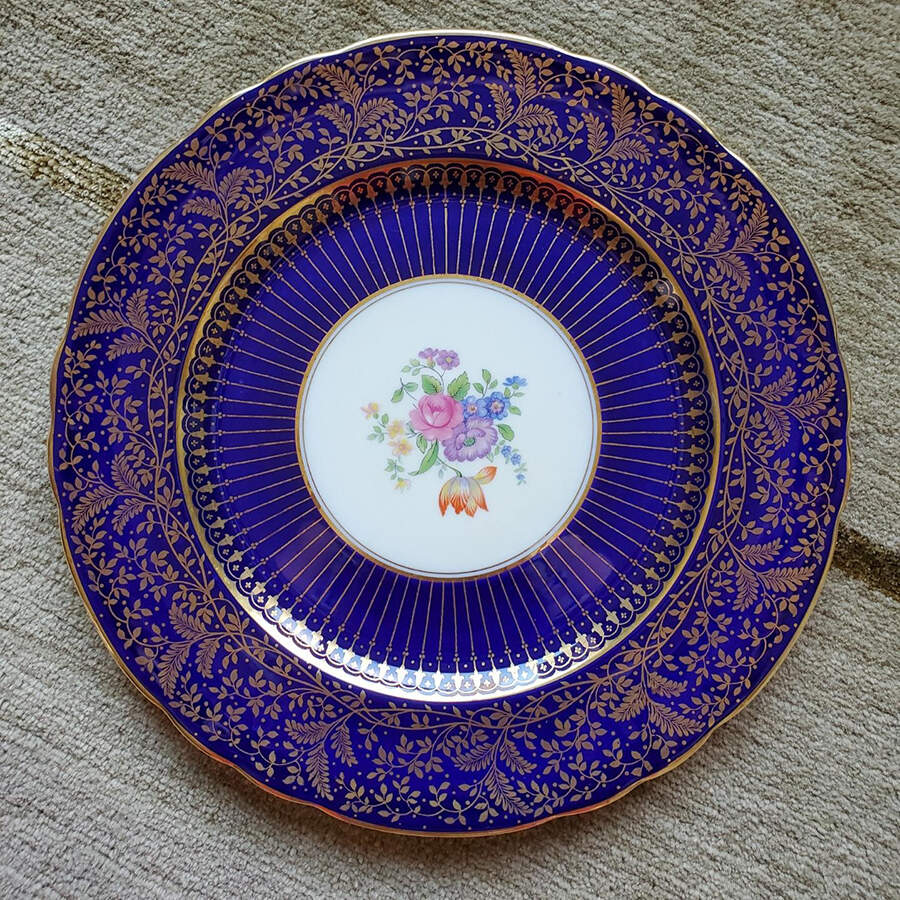 7043 Dinner Plate by John  Aynsley & Sons-1