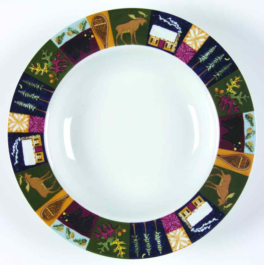 Adirondack Rim Soup Bowl by American Atelier-1