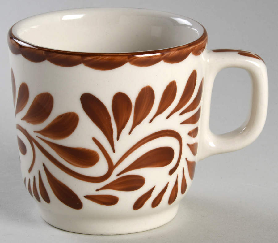 Puebla Brown Grandmug by Anfora (Mexico)-1