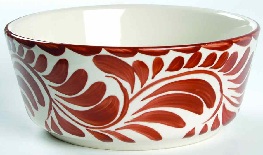 Puebla Brown Coupe Cereal Bowl by Anfora (Mexico)-1