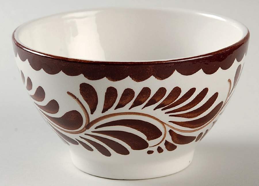 Puebla Brown 5" All Purpose Bowl by Anfora (Mexico)-1