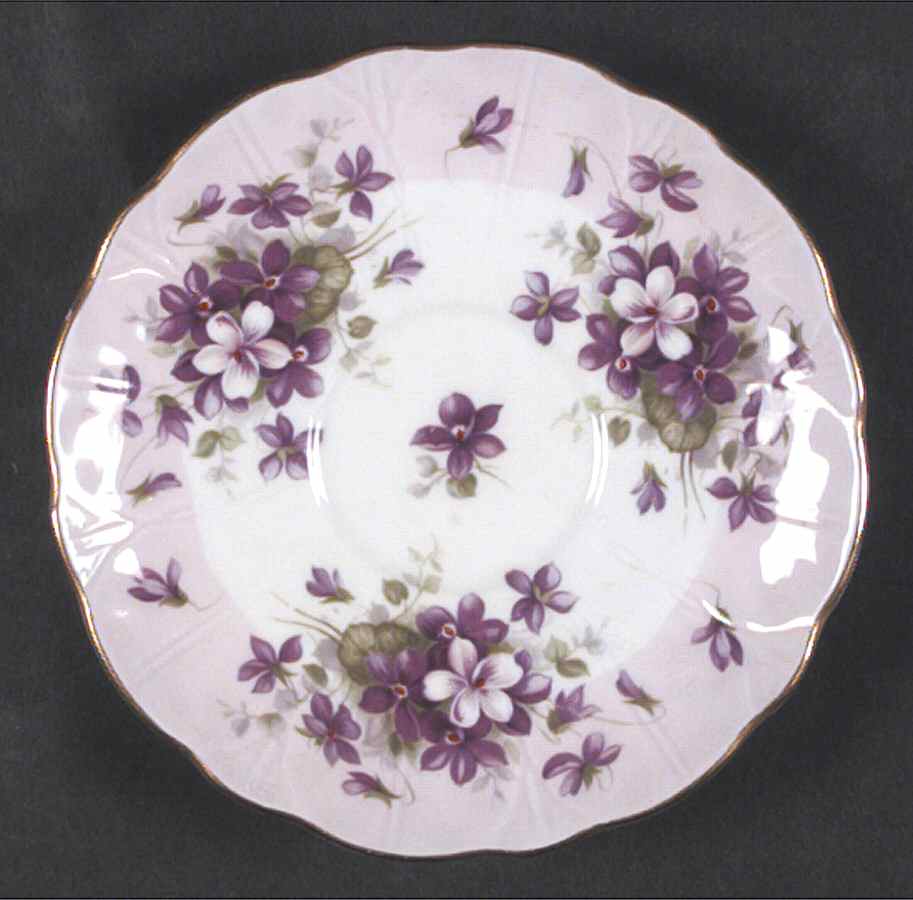 Violette Lavender Saucer by John  Aynsley & Sons-1