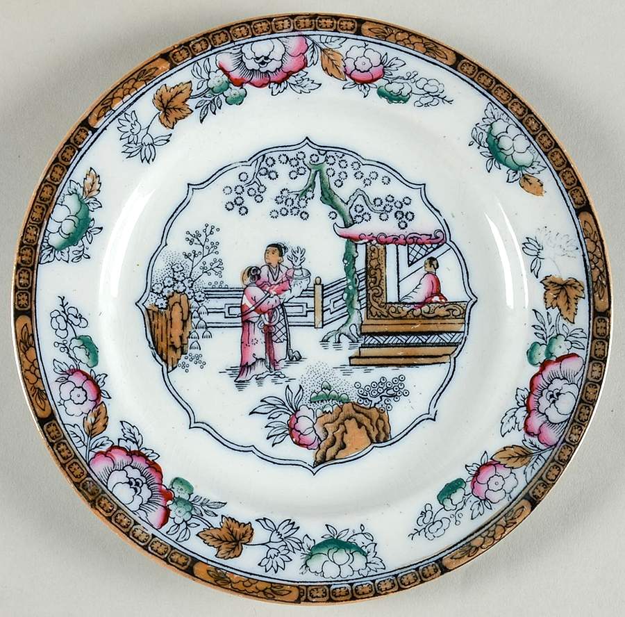 Chinese Salad Plate by Ashworth Bros-1