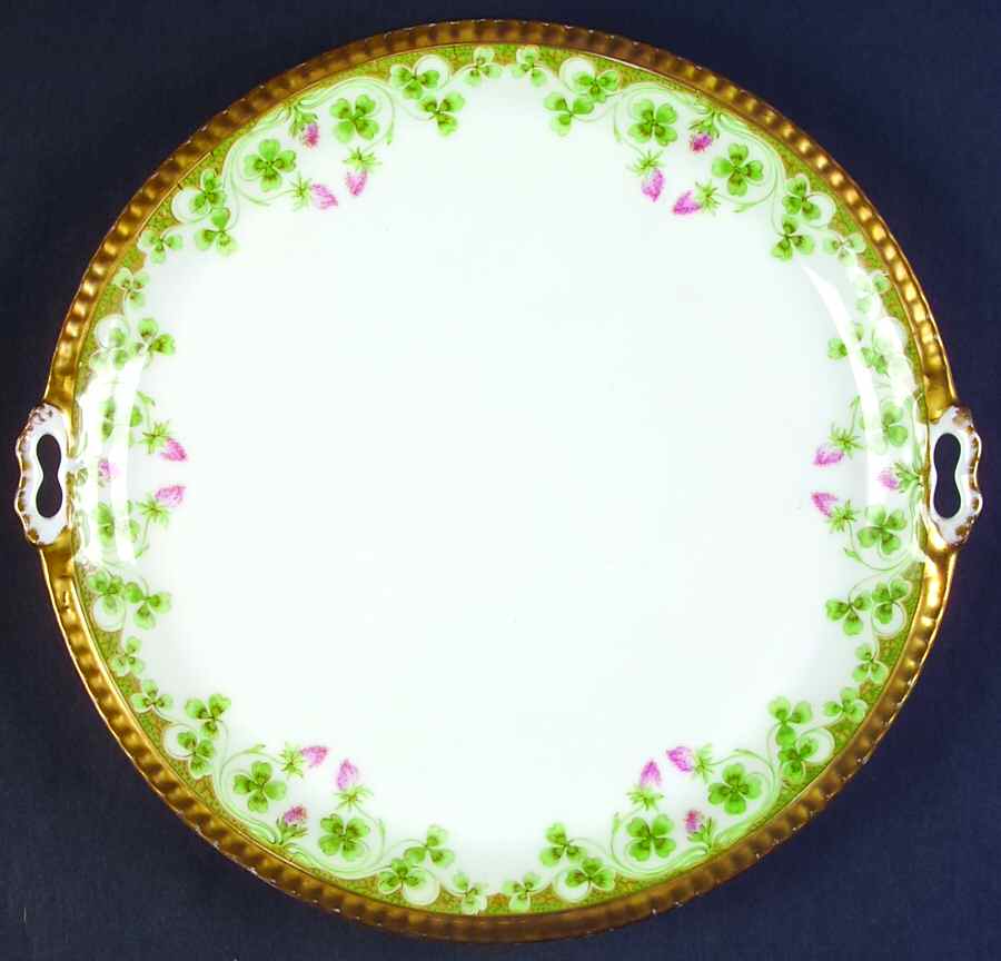 ADZ2 Handled Cake Plate by A & D Limoges-1