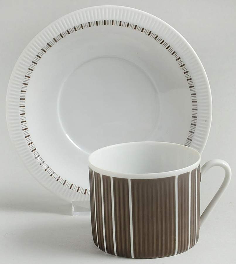 Delphi Flat Cup & Saucer Set by Arzberg-1