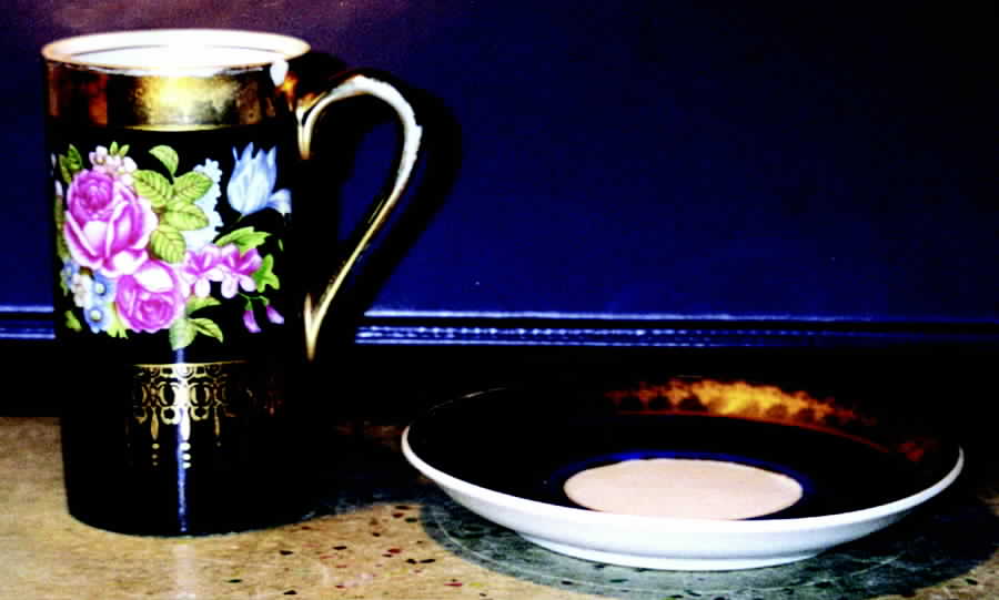 Dansant Flat Cup & Saucer Set by Arnart-1