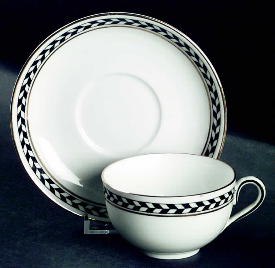 05870 Flat Demitasse Cup & Saucer Set by Adderley-1