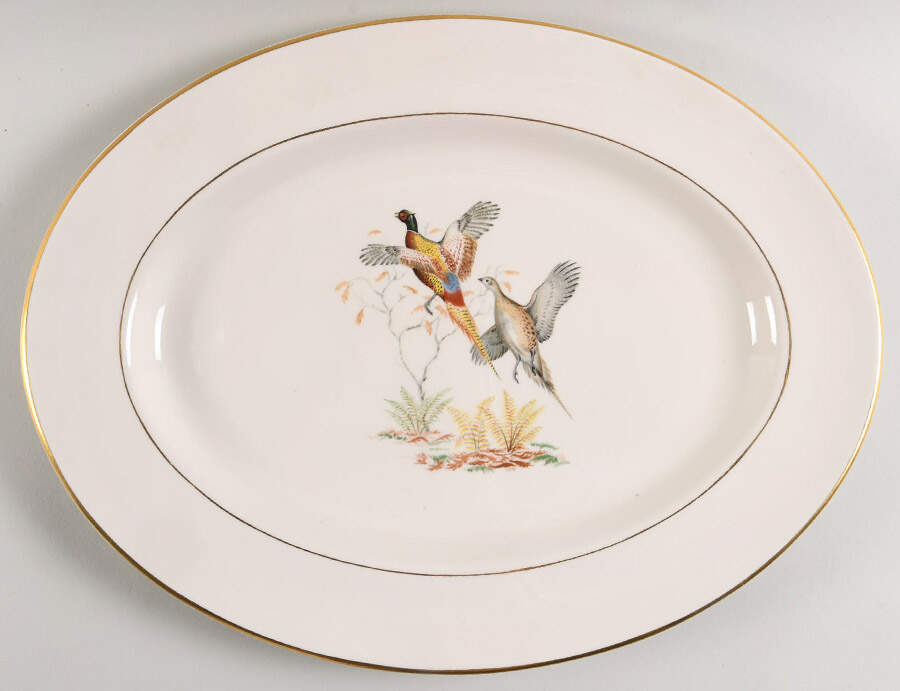 ABM4 15" Oval Serving Platter by Abercrombie & Fitch-1