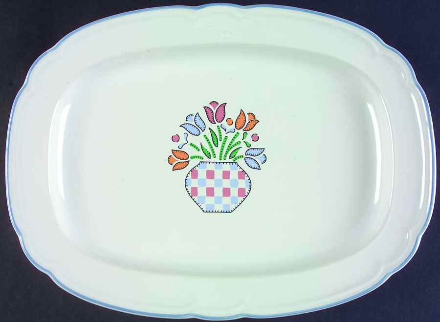 ATY1 12" Oval Serving Platter by American Tapestry-1