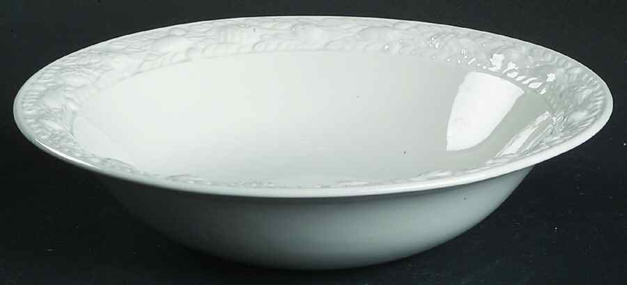 Della Robia Off White (Micratex) Coupe Cereal Bowl by Adams China-1