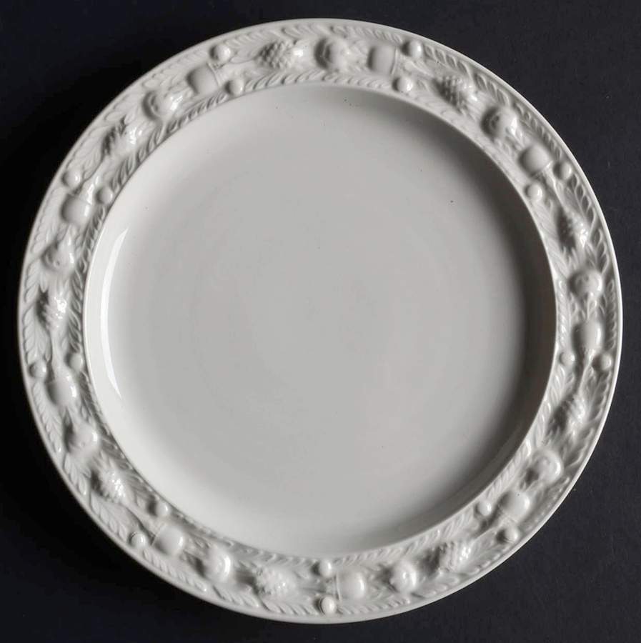 Della Robia Off White (Micratex) Salad Plate by Adams China-1