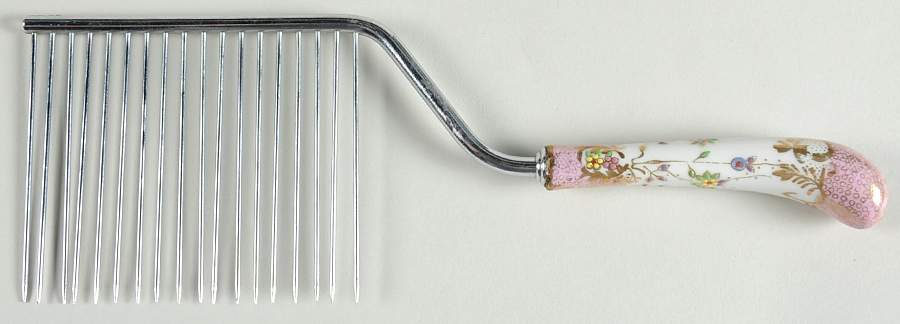 Floraine (Pink) Cake Breaker with Stainles Picks by A & E Lewis (Germany)-1