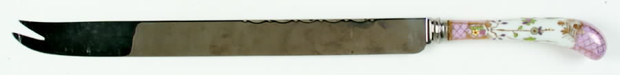 Floraine (Pink) Carving Knife with Stainless Blade by A & E Lewis (Germany)-1