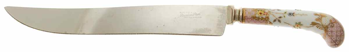 Floraine (Pink) Knife-Carving/Stainless Blade by A & E Lewis (Germany)-1