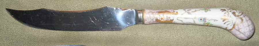 Floraine (Pink) Individual Fish Knife by A & E Lewis (Germany)-1