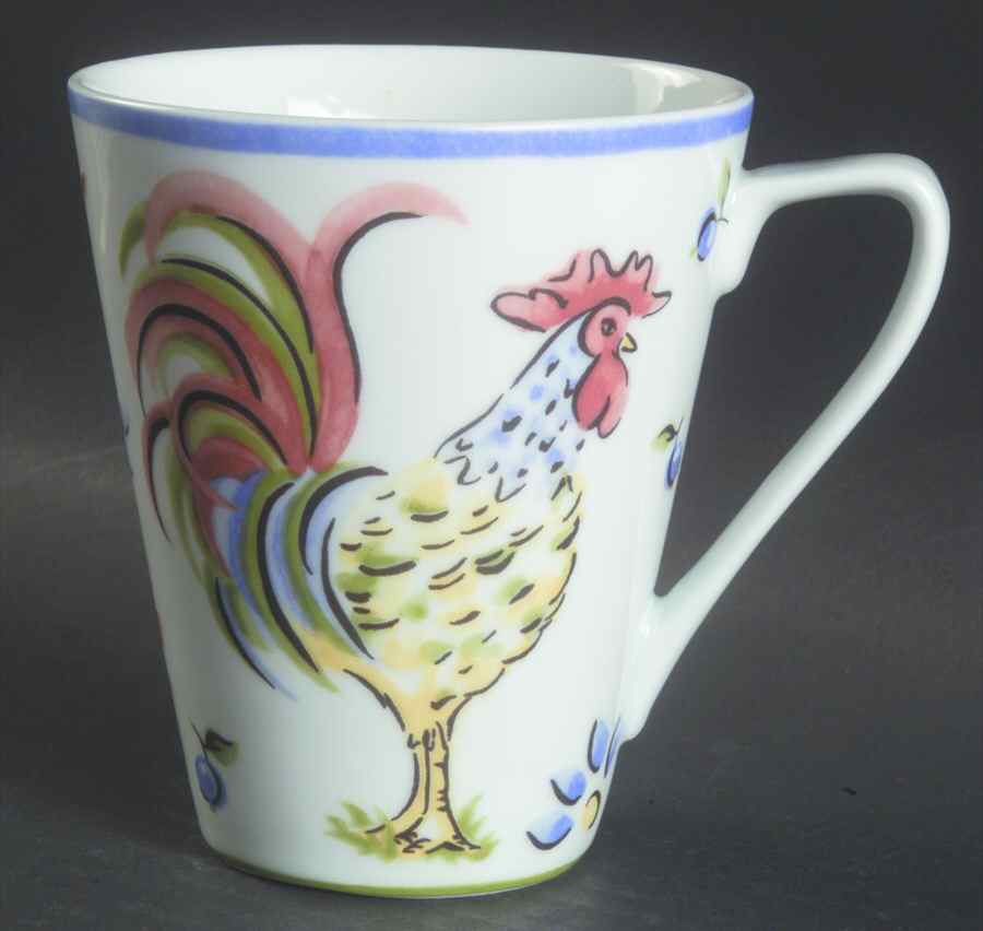 Provincial Rooster Mug by 222 Fifth (PTS)-1
