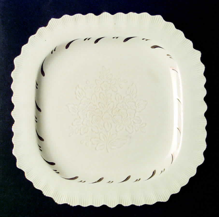 Versailles Square Salad Plate by Adams China-1