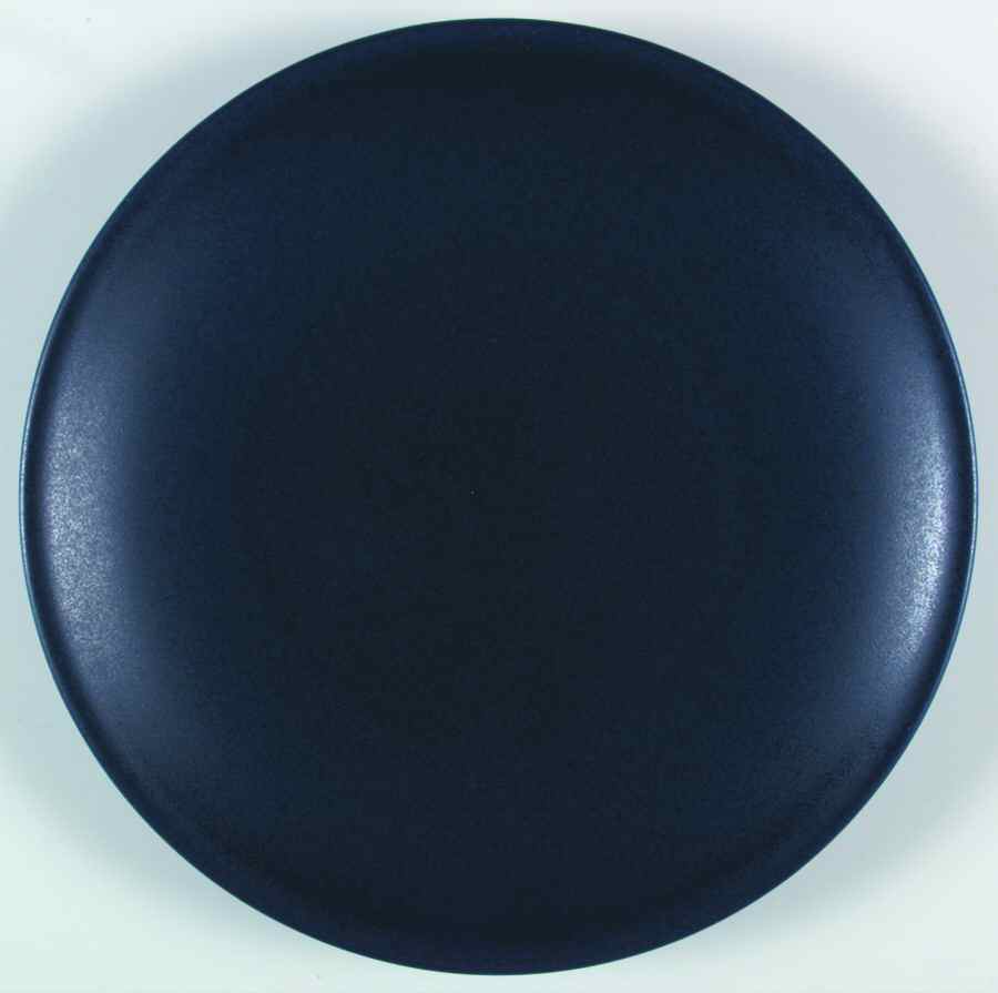 24H Blue Dinner Plate by Arabia of Finland-1