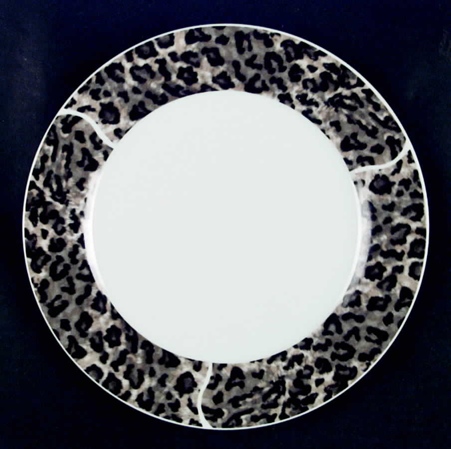 Cheetah Dinner Plate by American Atelier-1