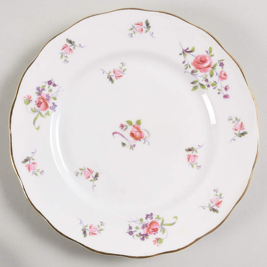 Fragrance (No Ribbed) Salad Plate by Adderley-1