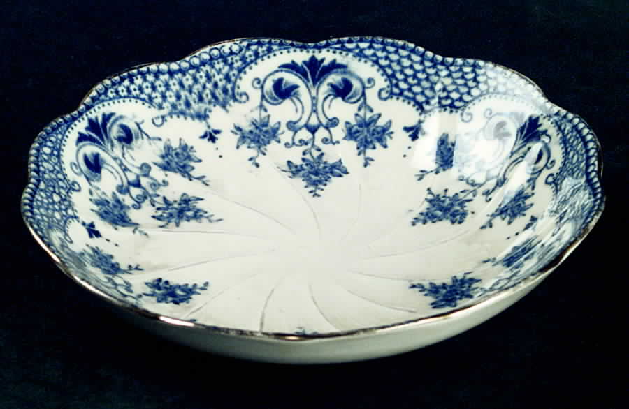 Nice Blue Fruit/Dessert (Sauce) Bowl by Adderley-1