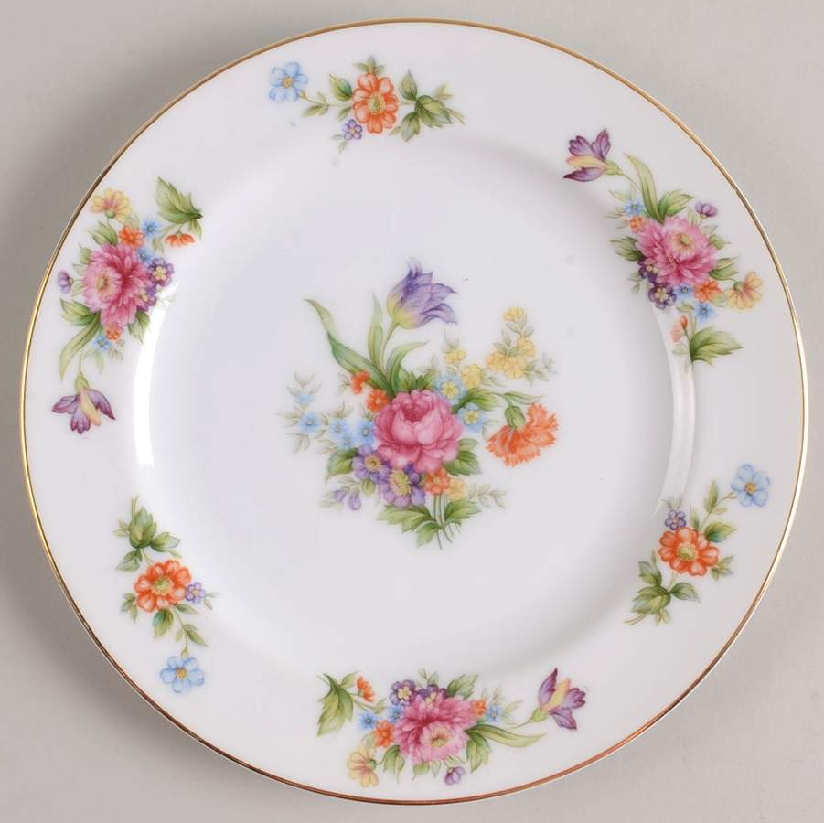 Floradel Salad Plate by Adline-1