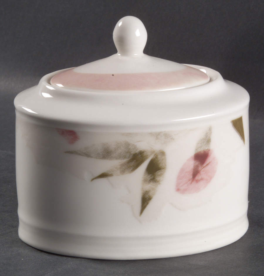 Paper Rose Sugar Bowl & Lid by 222 Fifth (PTS)-1