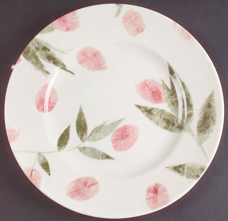 Paper Rose Dinner Plate by 222 Fifth (PTS)-1