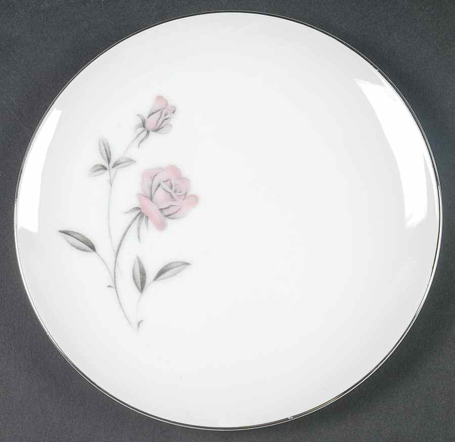 Michelle Rose Bread & Butter Plate by Ashcraft-1
