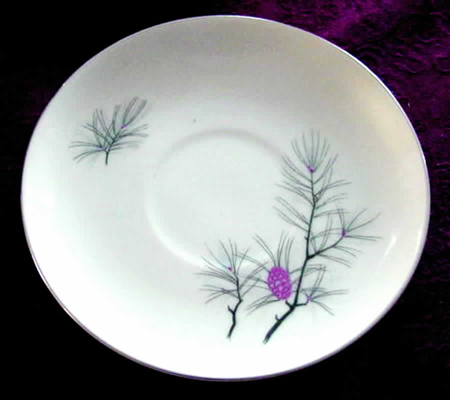 Purple Sage Saucer by Arlen-1