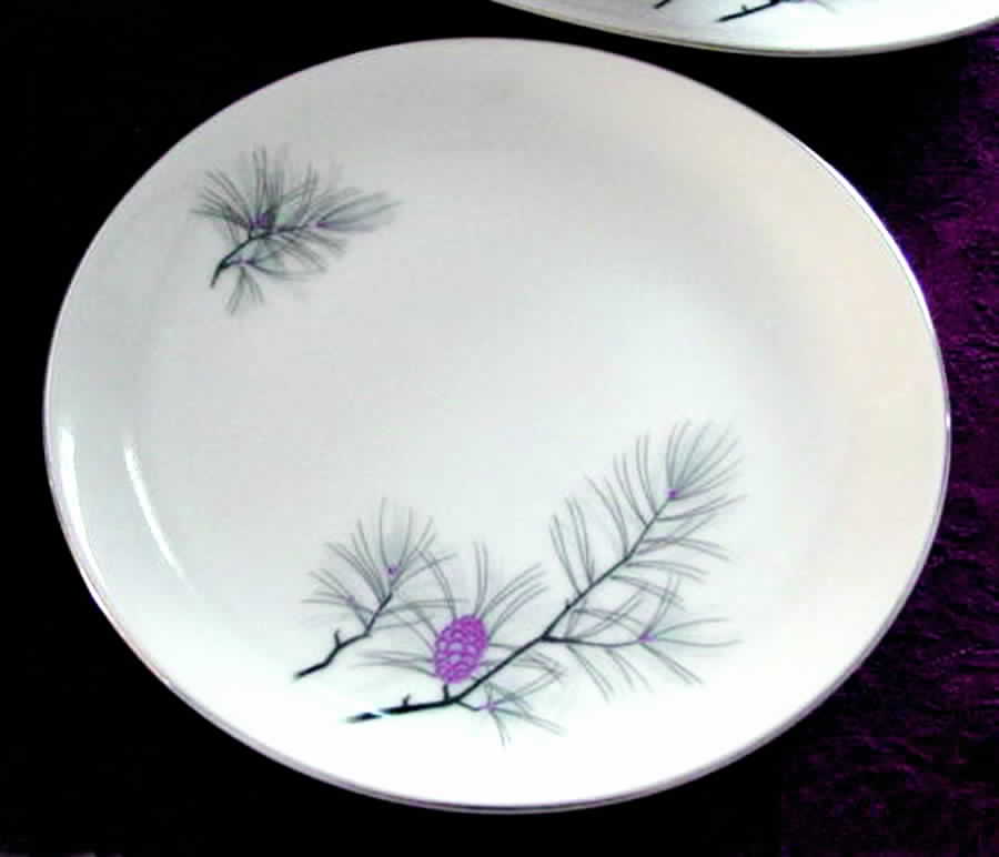 Purple Sage Bread & Butter Plate by Arlen-1