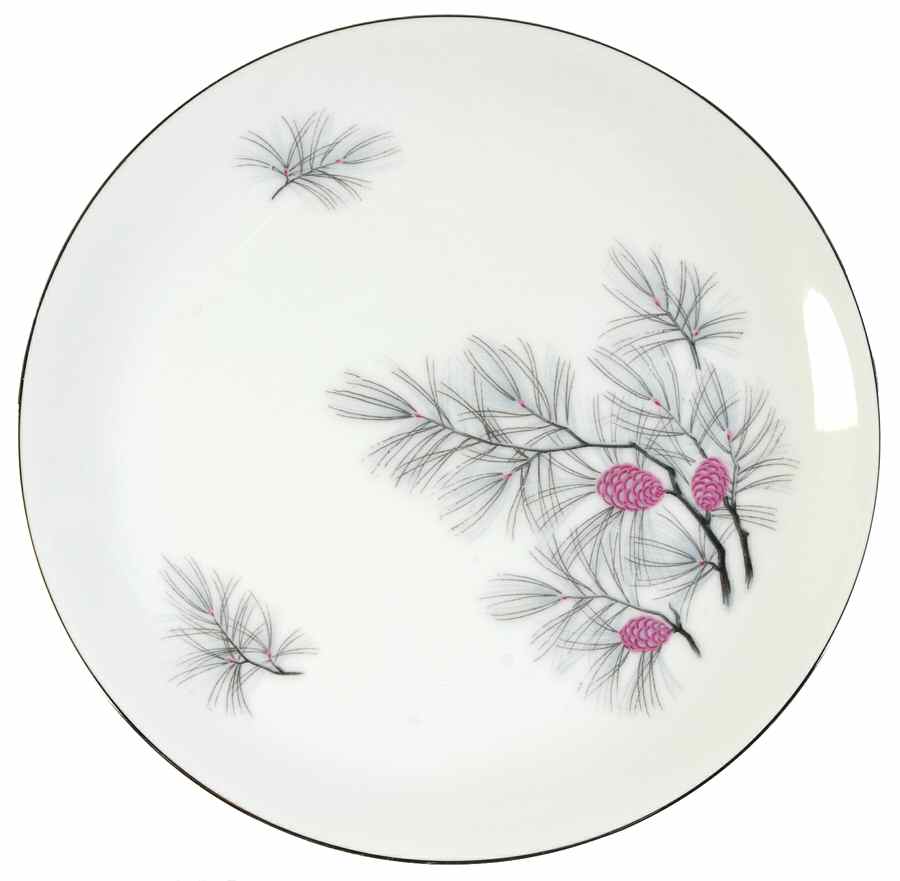 Purple Sage Salad Plate by Arlen-1