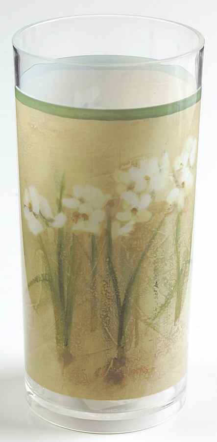 Narcissus Tall Acrylic Tumbler by 222 Fifth (PTS)-1