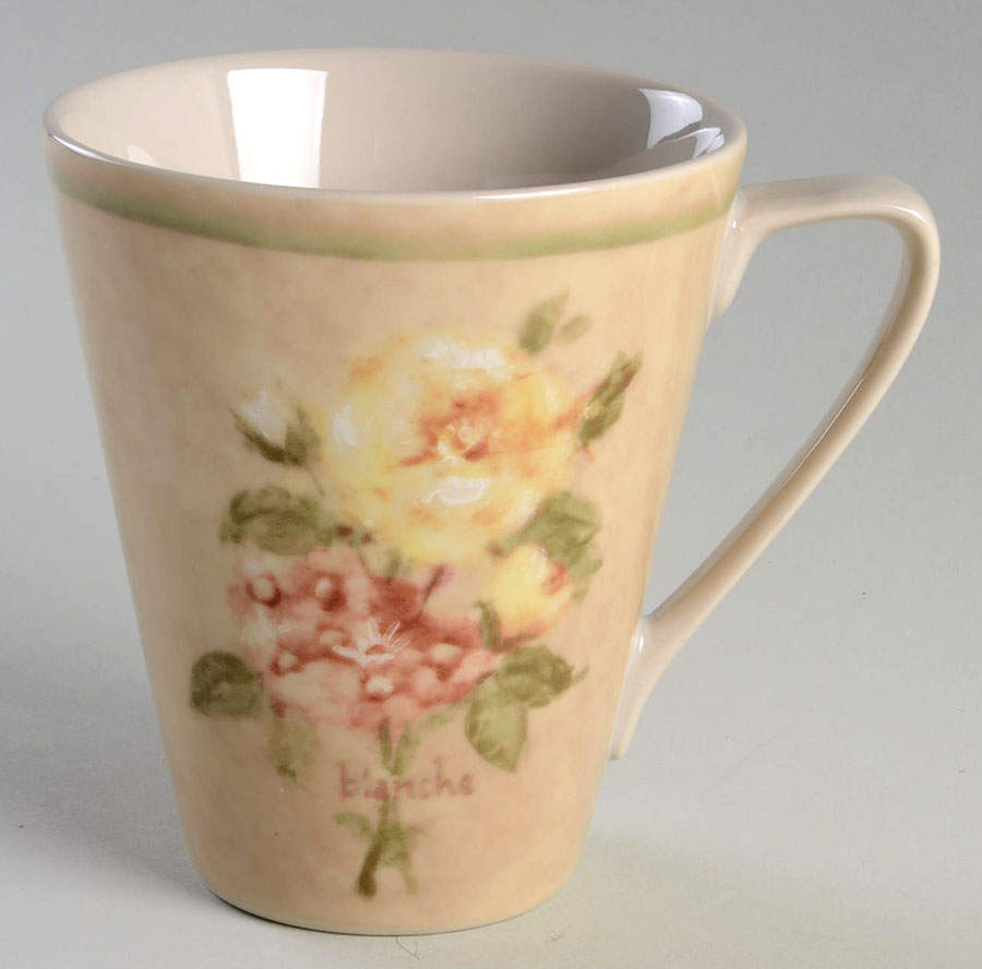 Rose Bouquets Mug by 222 Fifth (PTS)-1