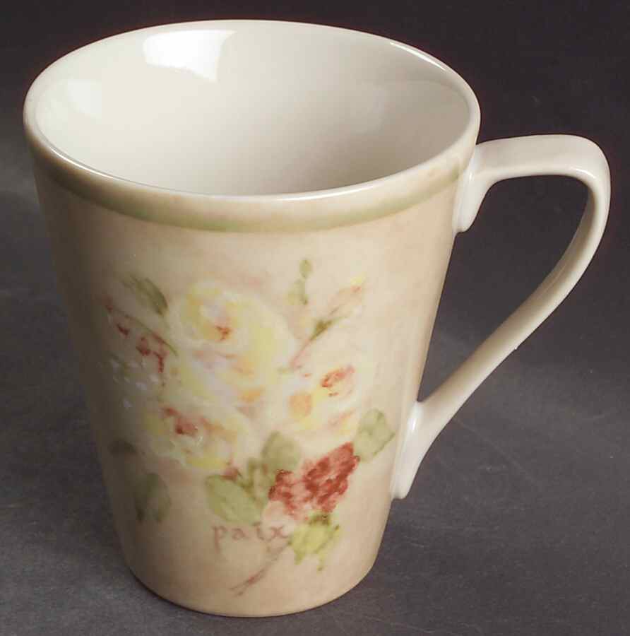 Rose Bouquets Mug by 222 Fifth (PTS)-1