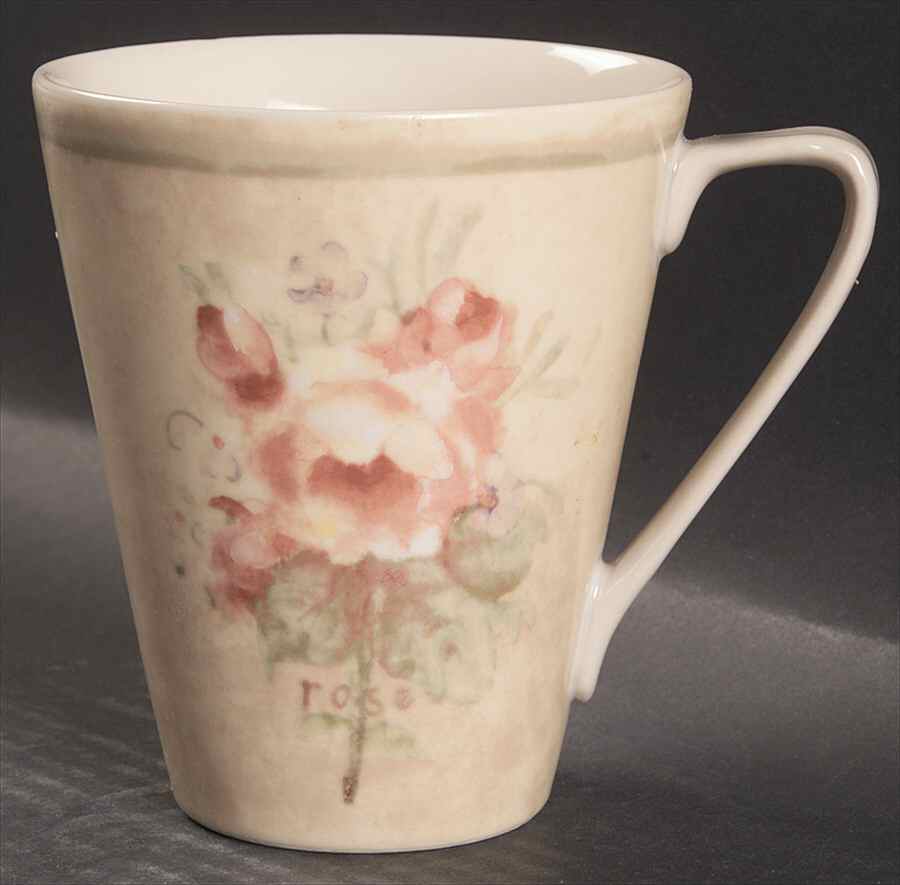 Rose Bouquets Mug by 222 Fifth (PTS)-1