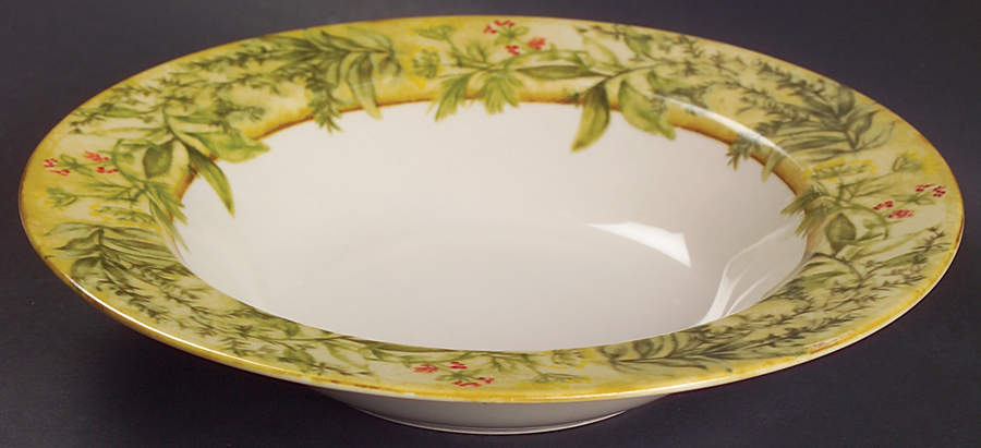Cheri's Garden Large Rim Soup Bowl by 222 Fifth (PTS)-1