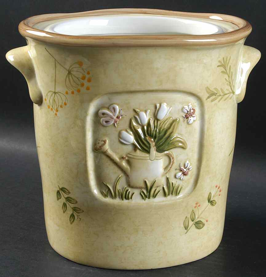 Cheri's Garden Large Canister No Lid by 222 Fifth (PTS)-1