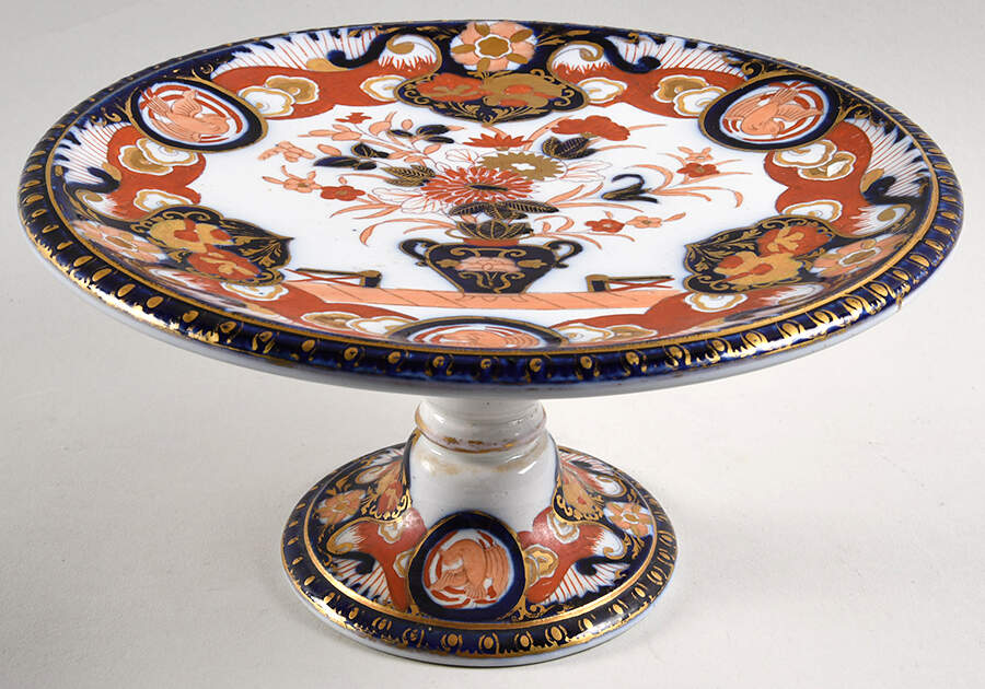 101 9" Diameter Pedestal Cake Stand by Ashworth Bros-1