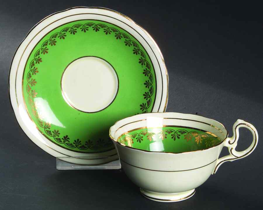 B5330 Footed Cup & Saucer Set by John  Aynsley & Sons-1