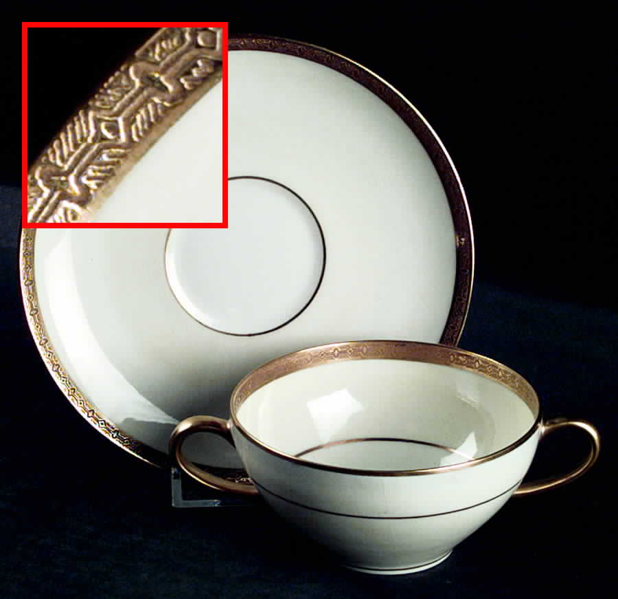 AHR463 Flat Bouillon Cup & Saucer by Charles Ahrenfeldt-1