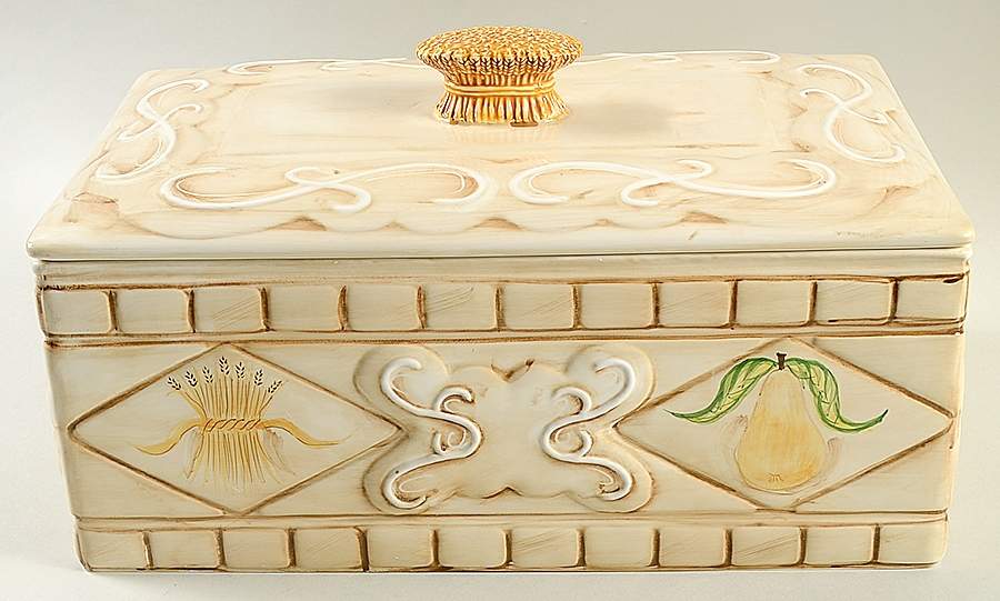 San Marco Bread Box & Lid by American Atelier-1