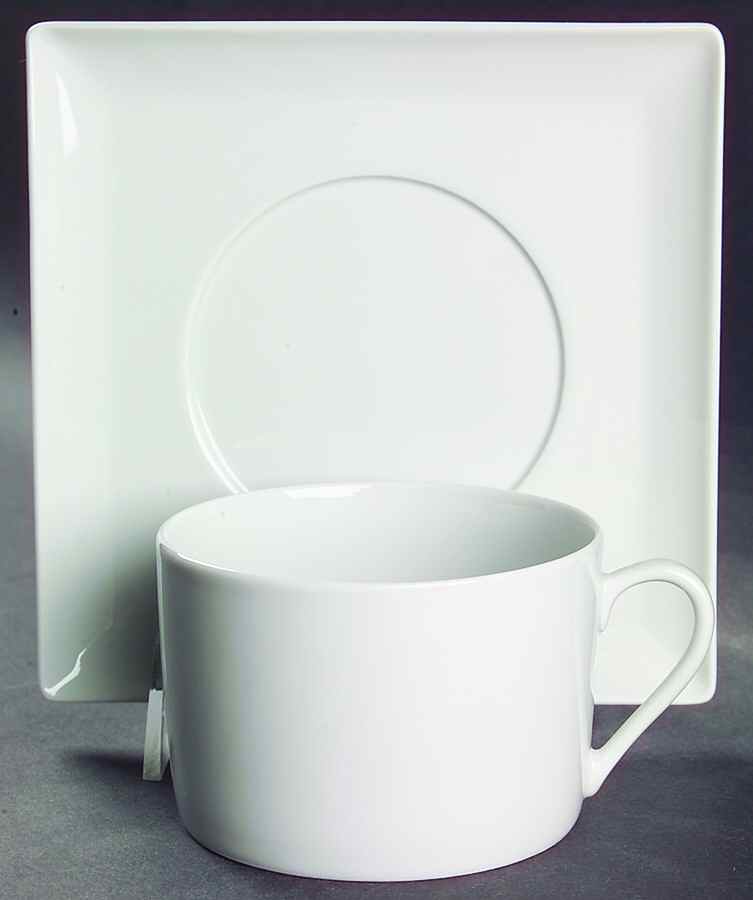 Zen Breakfast Cup & Saucer Set by Apilco-1