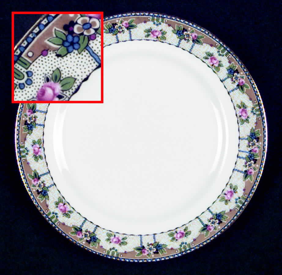 A4659 Dessert/Pie Plate by John  Aynsley & Sons-1